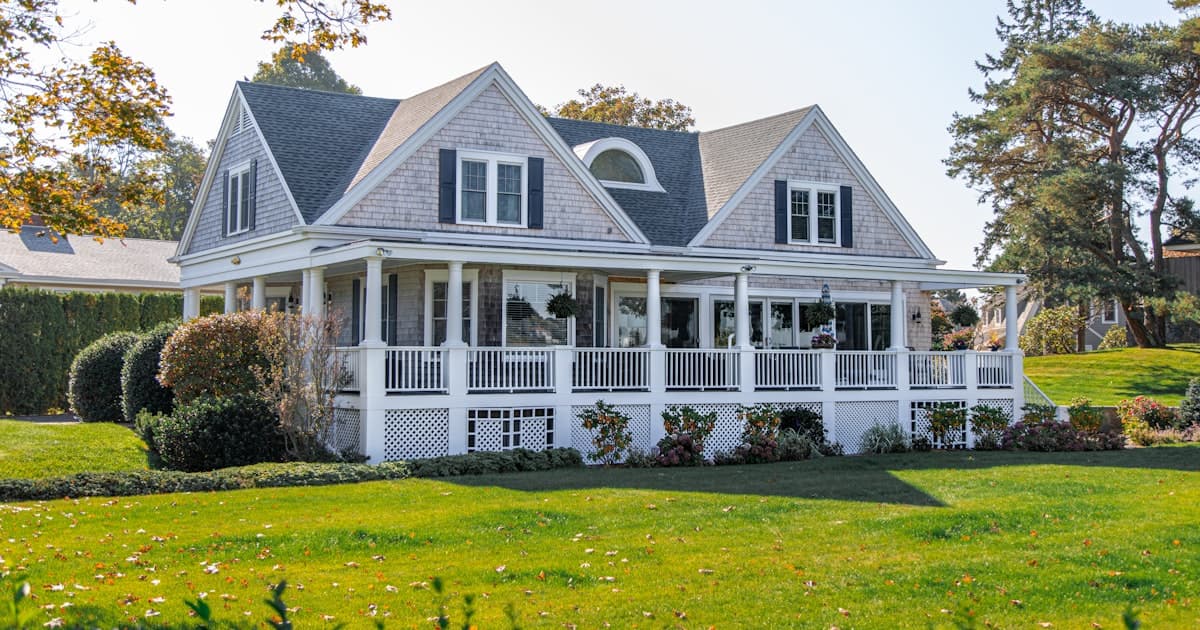 A classic American house with a wraparound porch — cheapest states to buy a house, 2026