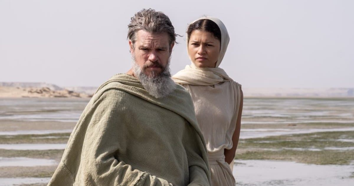 Matt Damon as Odysseus and Zendaya as Athena in Christopher Nolan's The Odyssey — the 25 U.S. theaters showing it in true IMAX 70mm